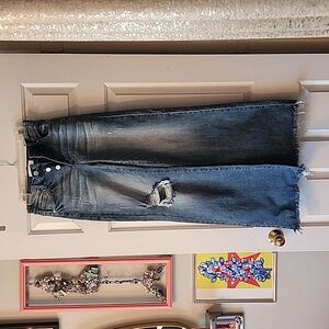 risen flair raw hem never worn